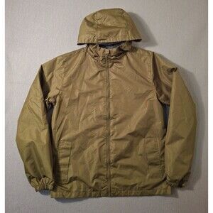 Iceburg Outerwear Jacket Youth XL 20 Green Rain Windbreaker Hooded Coat Packable